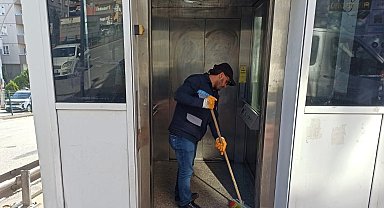 Gebze bölgesinde üst geçit asansörleri pırıl pırıl