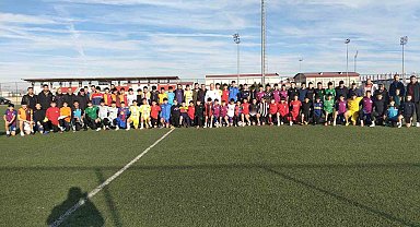 Geleceğin futbolcuları için seçmeler yapıldı