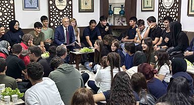 Gençlik temsilcileriyle bir araya geldi