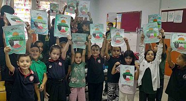 Gercüş'te Gazze için farkındalık etkinliği