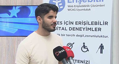 Görme engelli bireylerin hayatına ilaç olacak uygulama: 'Erişilebilir' projesi