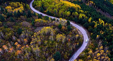 Gümüşhane'nin Alpleri aratmayan sonbahar güzelliği