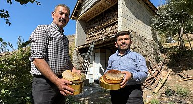 Hakkari dağlarında bal hasadı başladı