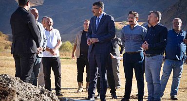 Hakkari'ye yeraltı barajı ve arıtma tesisi müjdesi