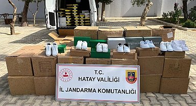 Hatay'da Jandarma'dan uyuşturucu ve kaçakçılık operasyonu
