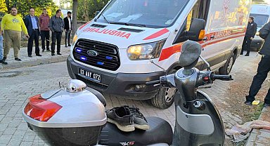 Hayatını kaybeden sürücüden geriye ayakkabıları kaldı