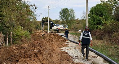 Hendek'te kesintisiz içme suyu taşıyacak hat devreye alınıyor