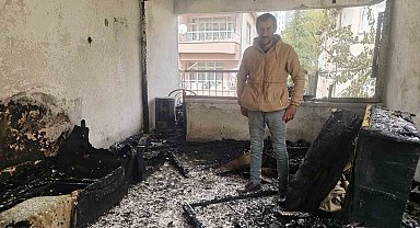 İHA'nın haberi ses getirdi, belediye evi yanan aileye sahip çıktı