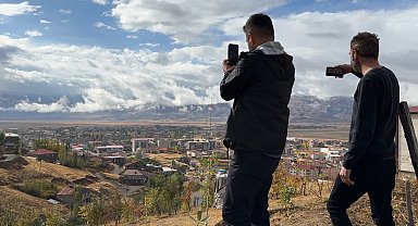 İkiyaka Dağları beyaza büründü