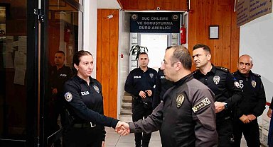 İl Emniyet Müdürü Yılmaz'dan polis merkezi amirliklerine ziyaret