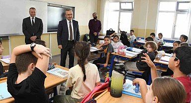 İl Milli Eğitim Müdürü Aydın'dan Sabiha Gökçen Meslek Lisesi'ne ziyaret