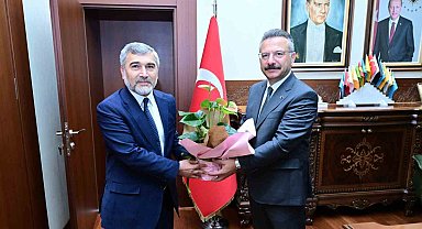 İl Müftüsü Gül, Vali Aksoy'u ziyaret etti
