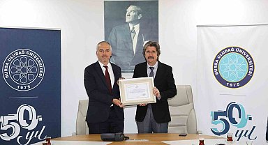 İl Sağlık Müdürlüğü'nden BUÜ'ye özel sertifika