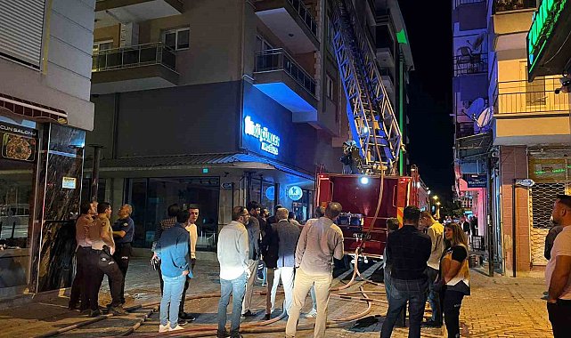 İncirliova'da ev yangını