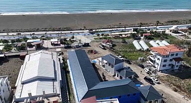 İnşası süren Hatay sörf merkezinin ulusal ve uluslararası sörf şampiyonalarına ev sahipliği yapması hedefleniyor