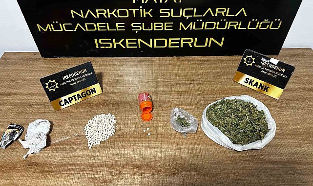İskenderun'daki uyuşturucu operasyonunda 2 kişi tutuklandı