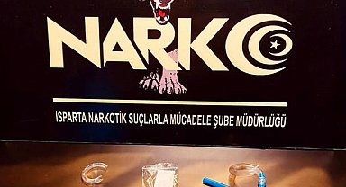 Isparta'da Narkoalan uygulamasında uyuşturucu madde ele geçirildi