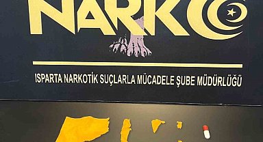 Isparta'da uyuşturucu operasyonu: 2 gözaltı