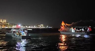 İsrail'in Küresel Sumud Filosuna saldırısı Mersin'de protesto edildi