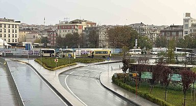 İstanbul güne yağmurla başladı