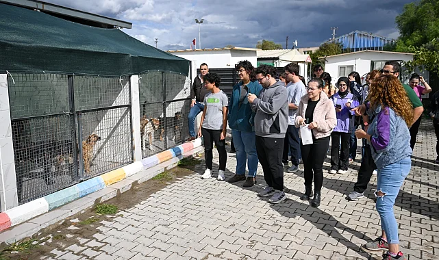 İzmir Bornova'da can dostlar için el ele