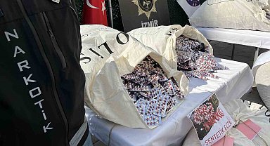 İzmir'de rekor miktarda sentetik uyuşturucu yakalandı