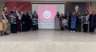 Jandarma ekipleri KADES uygulamasını tanıttı