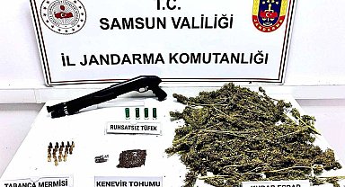 Jandarma ekiplerinden uyuşturucu operasyonu