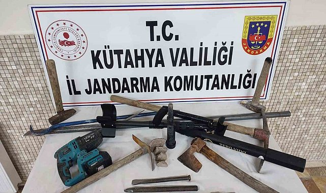 Kaçak kazı operasyonunda 9 şüpheli gözaltına alındı