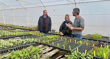 Kadın çiftçiler üretime güç katıyor