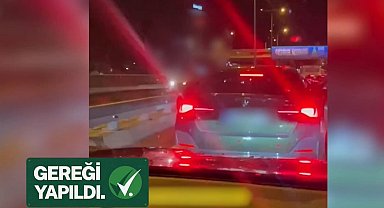 Kadın sürücüye saldıran trafik zorbası yakalandı