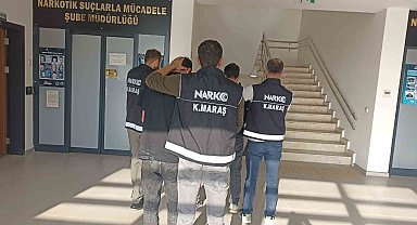 Kahramanmaraş'ta uyuşturucu operasyonu: 3 tutuklama