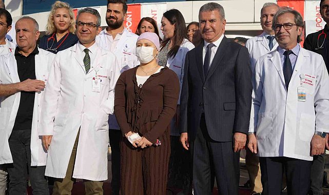 Kanseri yenen Didem için gökyüzüne balonlar bırakıldı