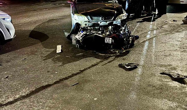 Kapaklı'da bulvar üzerinde kaza: 1 yaralı