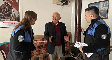 Karabük Emniyeti'nden soba ve şofben zehirlenmelerine karşı bilinçlendirme çalışması