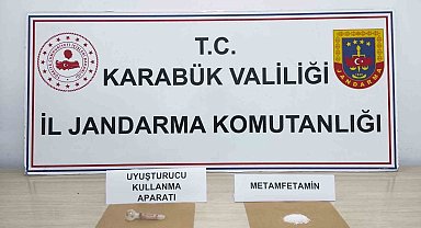 Karabük'te Jandarmadan uyuşturucu operasyonu