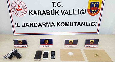 Karabük'te uyuşturucu operasyonunda 4 şüpheli yakalandı