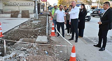 Karacabey Belediyesi'nden Yeniköy'e modern dokunuşlar