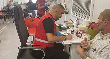 Karapınar'da 4 günde 172 ünite kan toplandı