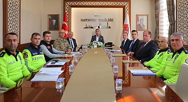Karayollarında Trafik Güvenliği Toplantısı yapıldı