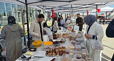 Kardeşlik Engel Tanımaz Hayır Çarşısı'nın gelirleri Gazze'ye