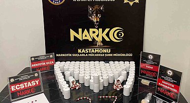 Kastamonu'da uyuşturucu maddeyle yakalanan 2 kişi tutuklandı