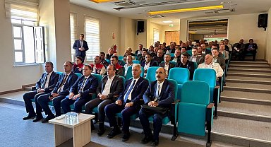 Kayıtlı arazilerin tespitine yönelik muhtarlar bilgilendirildi