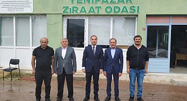 Kaymakam Uçar'dan sağlık ve tarım alanında incelemeler