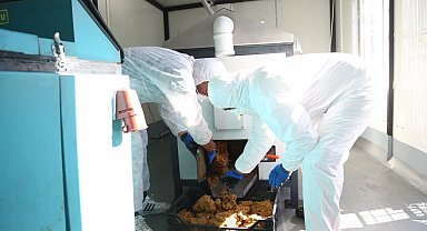 Kayseri Melikgazi yemek atıklarını can dostlarına mama yapıyor