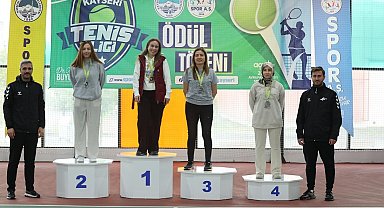 Kayseri Tenis Ligi tamamlandı