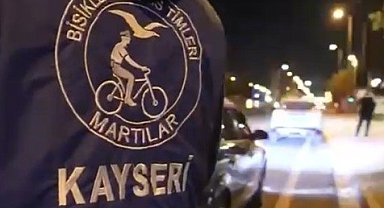 Kayseri'de 66 noktada huzur operasyonu: Aranan 73 kişi yakalandı