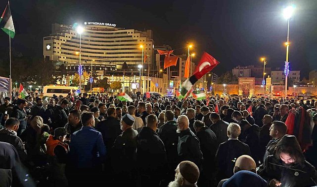 Kayseri'de İsrail'in Sumud Filosu'na müdahalesine tepki