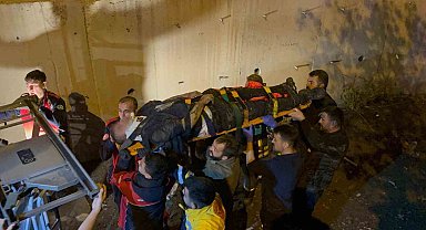 Kayseri'de kamyonet kanala uçtu: 1'i ağır 2 yaralı