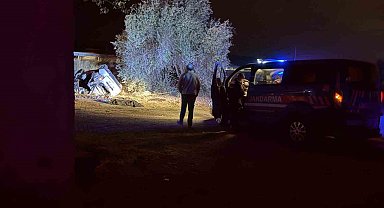 Kayseri'de takla atan otomobil şarampole yuvarlandı: 1 ölü, 2 yaralı